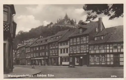 Wernigerode Schöne Ecke Bäckerei gl1955 91.126