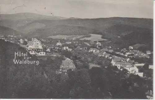 Wernigerode-Hasserode Hotel zur Waldburg gl1908 91.087