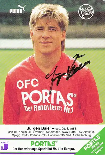 Fußball: Kickers Offenbach Jürgen Baier 112.591