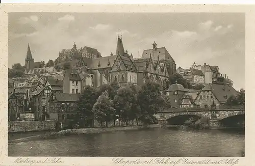 Marburg Lahnpartie Universität Schloss ngl 116.757