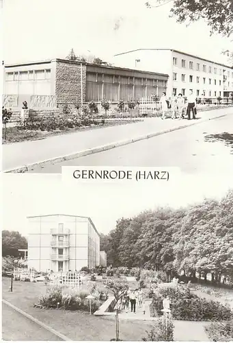 Gernrode/Harz FDGB-Ferienheim Fritz Heckert ngl B9986