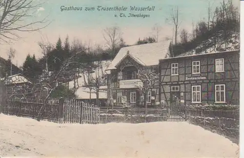 Gasthaus zum Trusenthaler Wasserfall bahnpgl1907 90.338