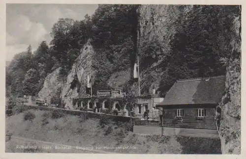 Rübeland Bodetal Eingang Hermannshöhe gl1940 91.340