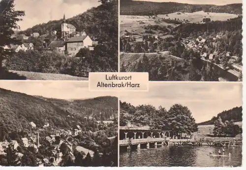 Altenbrak im Harz Mehrbildkarte gl1961 91.361