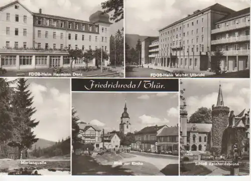 Friedrichroda 5 Teilansichten ngl 90.271