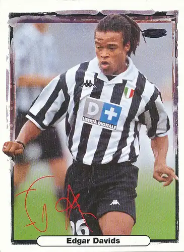 Fußball: Juventus Turin Edgar Davids 112.821