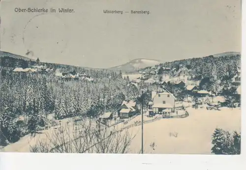 Ober-Schierke im Winter Winterberg gl1912 91.274