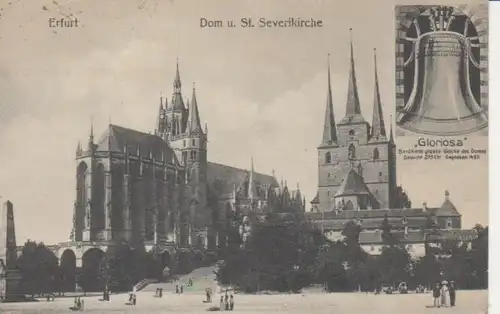 Erfurt Dom und Severikirche Gloriosa bahnpgl1925 92.539