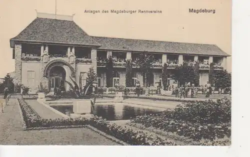 Magdeburg Anlagen des Rennvereins ngl 90.498