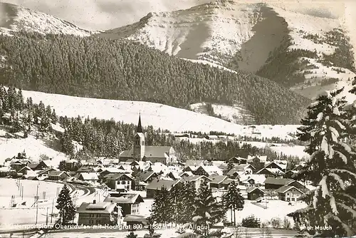 Oberstaufen Panorama im Winter ngl 126.328