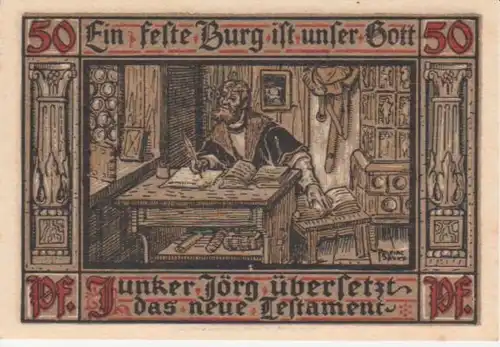 Eisenach Notgeld der Stadt über 50 Pfennig 90.369