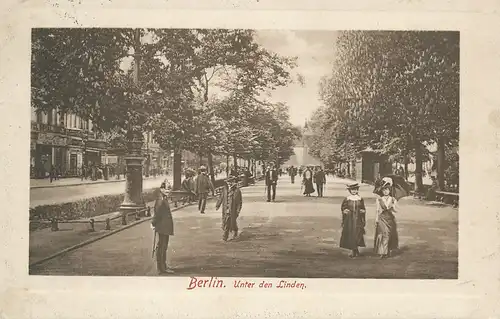 Berlin Unter den Linden gl1911 117.744