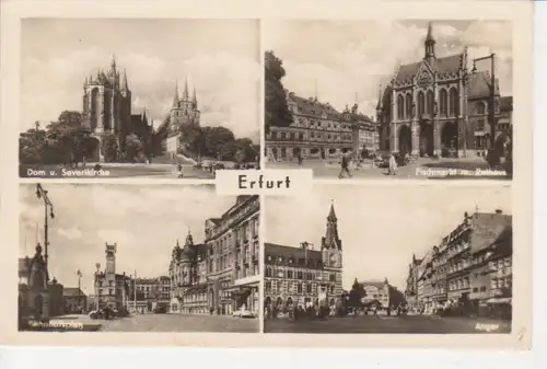 Erfurt Dom Rathaus Bahnhofsplatz Anger ngl 92.463