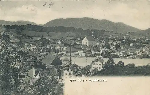 Bad Tölz Krankenheil Panorama gl1906 119.308