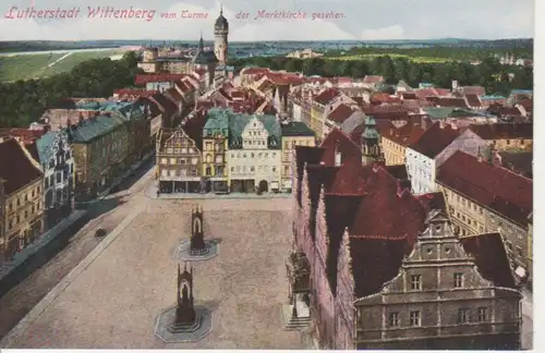 Wittenberg vom Turm der Marktkirche aus ngl 92.078