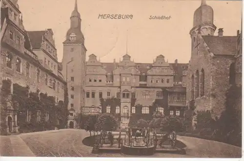 Merseburg Schloßhof gl1920 91.682