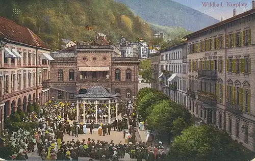 Bad Wildbad Partie am Kurplatz ngl 133.519