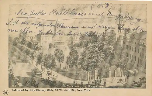 New York Rathaus Park gl1903 118.648