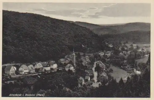 Altenbrak/Bodetal Panorama gl1933 91.016