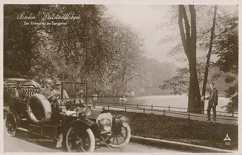 Berlin-Tiergarten Unser Kronprinz gl1909 116.987
