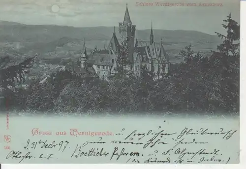 Wernigerode Schloss gl1898 91.152