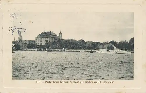 Kiel Partie beim Königlichen Schloß gl1912 114.460