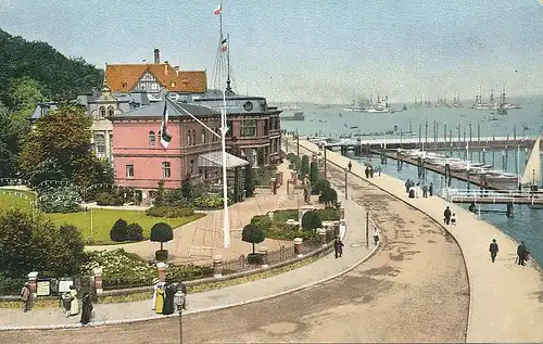 Kiel Kaiserliches Jachtklubgebäude gl1913 114.469