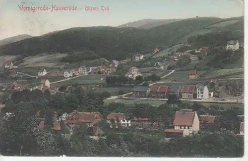 Wernigerode-Hasserode Oberer Teil gl1916 91.124
