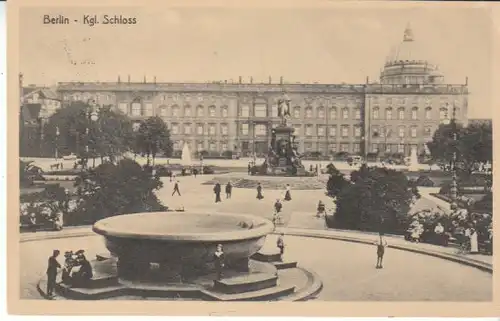 Berlin Königl.Schloß Lustgarten gl1914 B4675