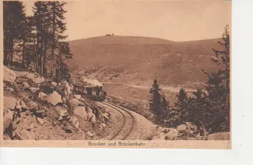 Brocken und Brockenbahn gl1918 91.278