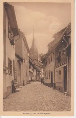 Weimar Die Friedensgasse gl1910 92.725