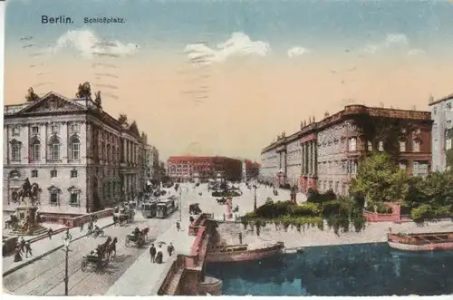 Berlin Schloßplatz feldpgl1917 B5062