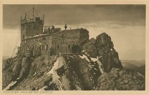 Münchener Haus auf der Zugspitze ngl 114.534