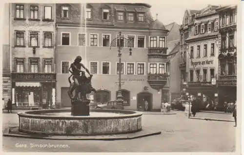 Gera Markt Simsonbrunnen bahnpgl1937 89.917