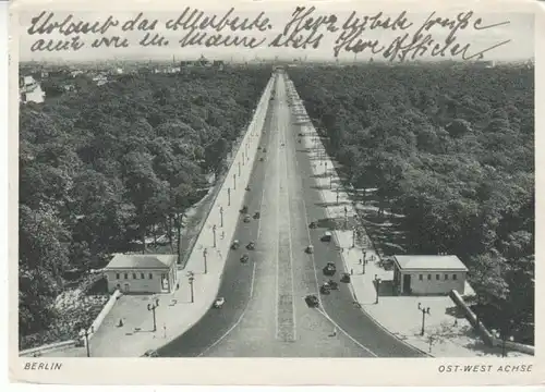 Berlin Ost-West-Achse Tiergarten>Brdb.Tor gl1940 B5101