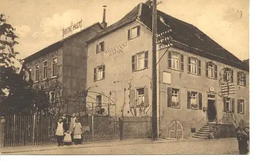 Neckargerach Gasthaus Krone Post ngl 5.020