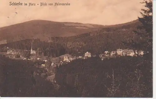 Schierke im Harz Blick von Helenenruhe gl1910 91.265