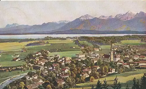 Prien am Chiemsee Panorama gl1927 119.703