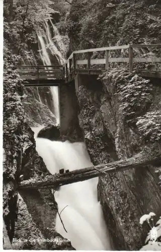 Wimbachklamm bei Ramsau ngl B8107