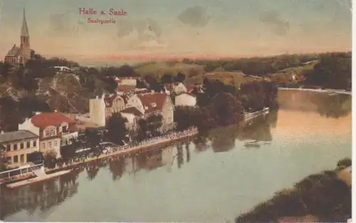 Halle an der Saale Saalepartie ngl 91.419