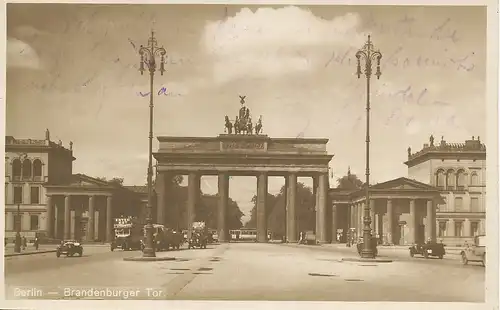 Berlin Brandenburger Tor gl1933 117.261