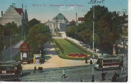 Halle an der Saale Stadttheater feldpgl1918 91.448