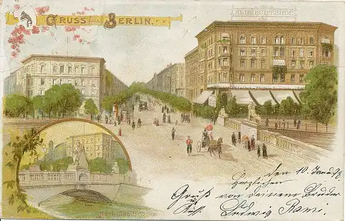 Berlin Albrechtshof Herkules-Brücke gl1898 117.275