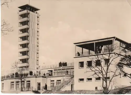 Berlin Müggelturm mit Gaststätte gl1963 B5280