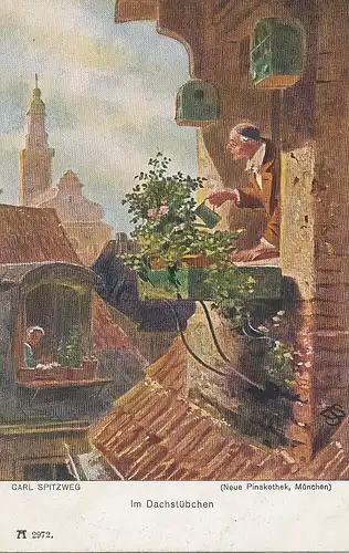 Carl Spitzweg: Im Dachstübchen ngl 113.103