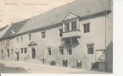 Merseburg altes Rathaus (Ratskeller) ngl 91.693