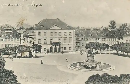 Landau Paradeplatz gl1913 131.596