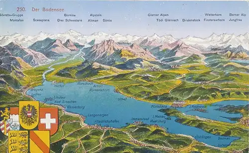 Bodensee Panorama und Umgebung ngl 118.670