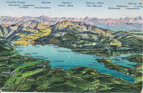 Bodensee Panorama und Umgebung ngl 118.669