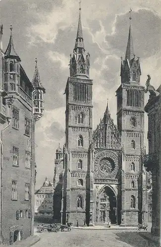 Nürnberg Lorenzkirche ngl 124.724